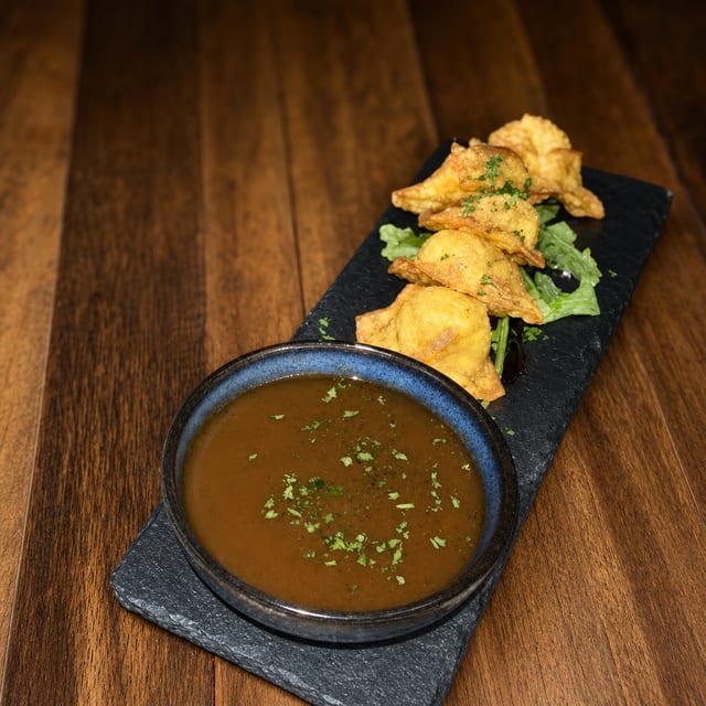 Shrimp Wontons.
